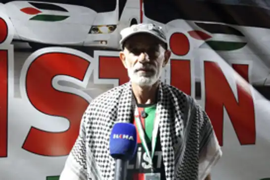 Filistin Konvoyu aktivisti Kaplan: siyonist zulmü tüm dünyaya duyurmak amacıyla yola çıkıyoruz