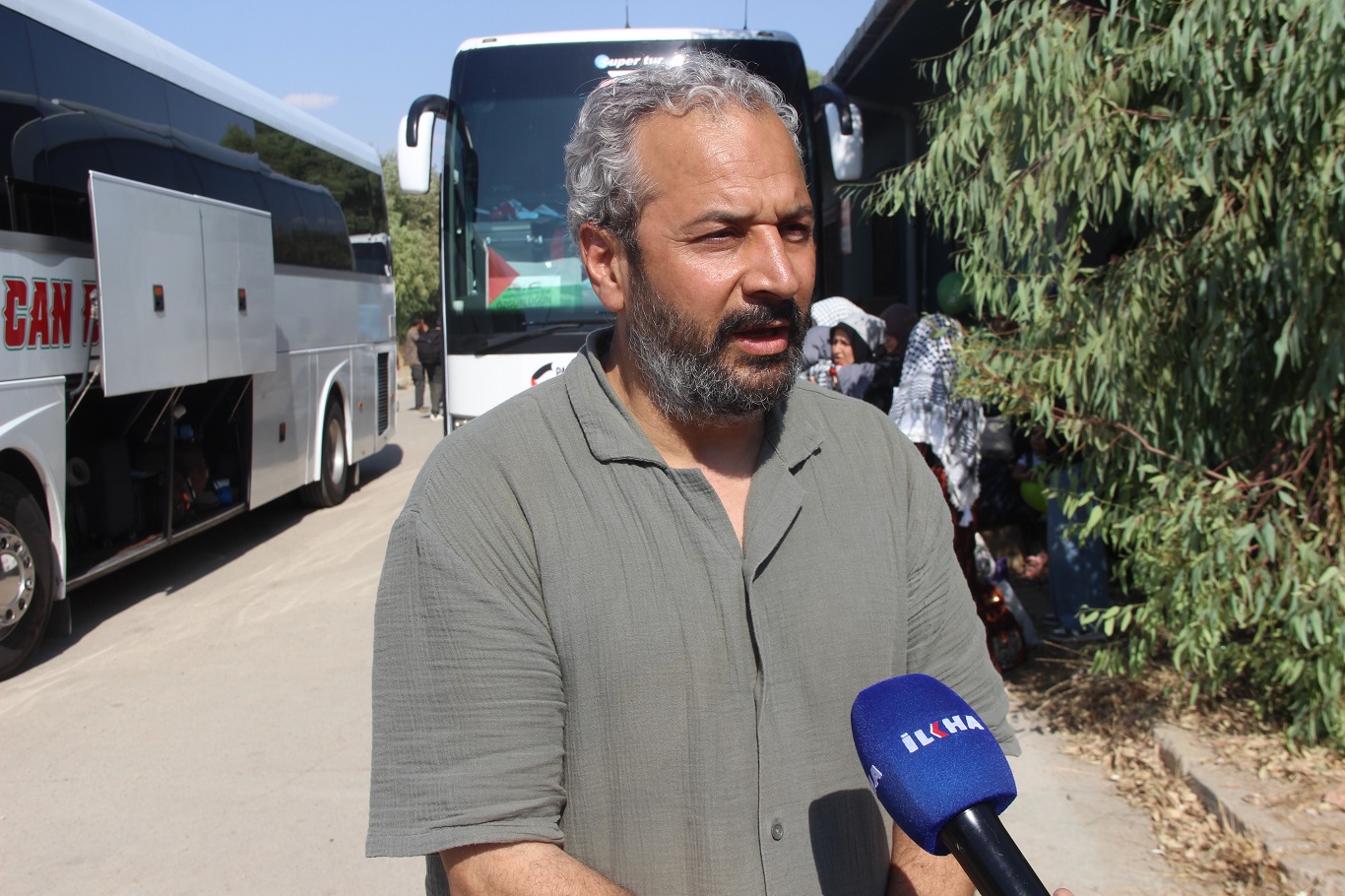 Uluslararası Filistin kara konvoyu, Habur Sınır Kapısı’ndan geçiş yaptı