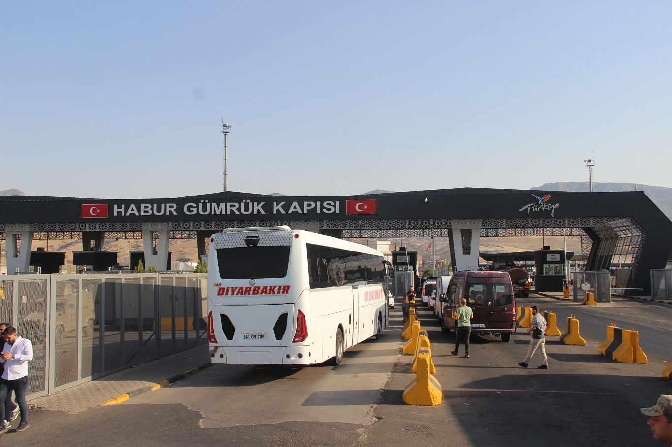 Uluslararası Filistin kara konvoyu, Habur Sınır Kapısı’ndan geçiş yaptı