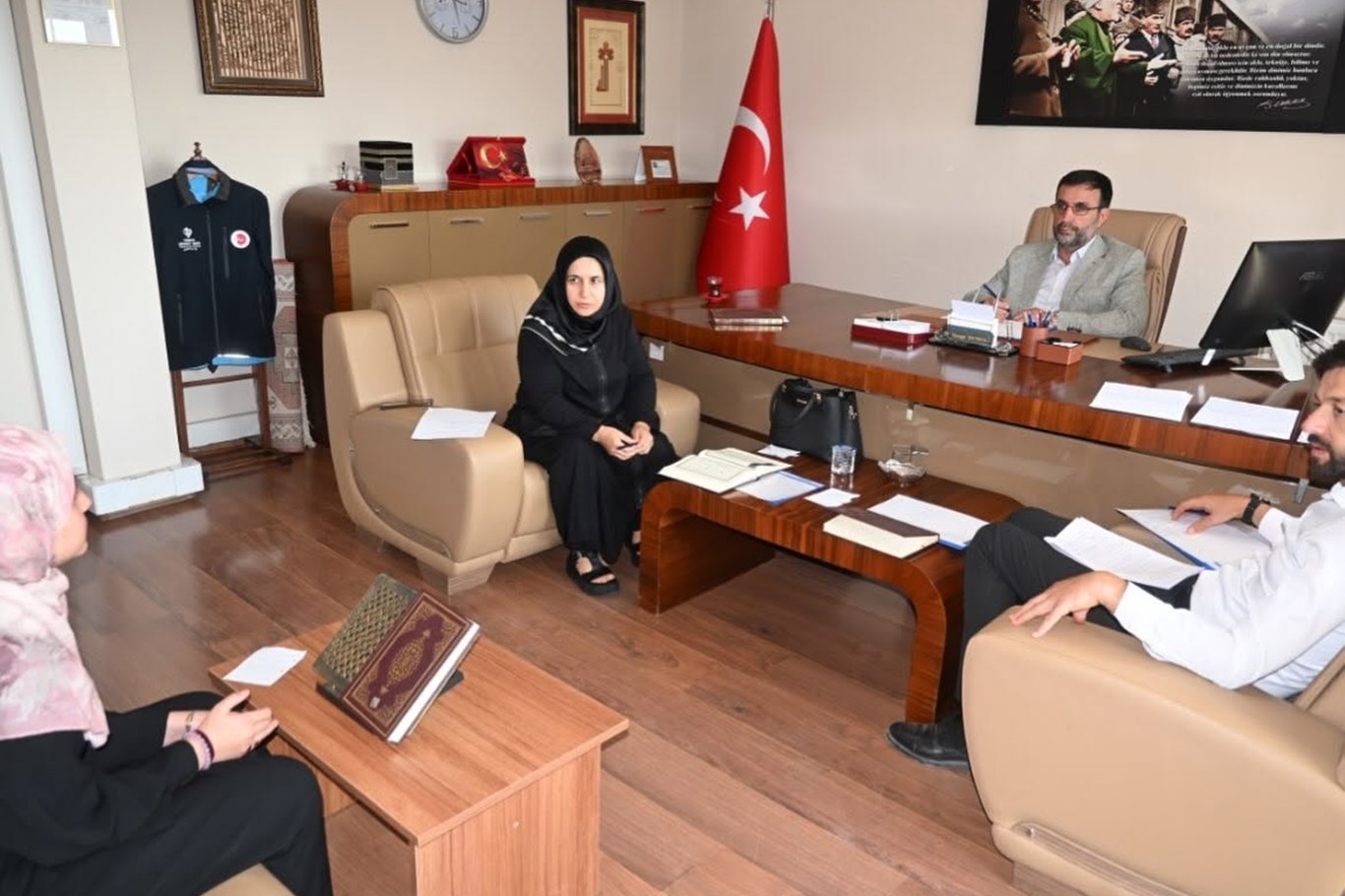 Hafız öğrenciler Kur'an-ı Kerim'i güzel okumak için yarıştı