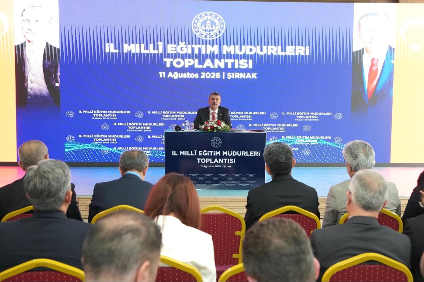 81 ilin Millî Eğitim Müdürü, Şırnak'ta toplandı