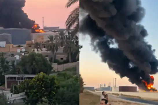 Libya’da peş peşe İHA saldırıları: Petrol tankları ve santral vuruldu