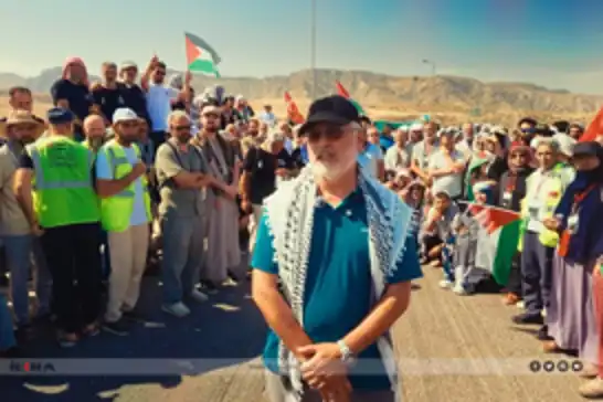 Palestine Convoy held at Iraq border calls for immediate passage