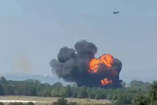 Balafireke perwerdeyê ya F-16 li Yalovayê ket xwarê