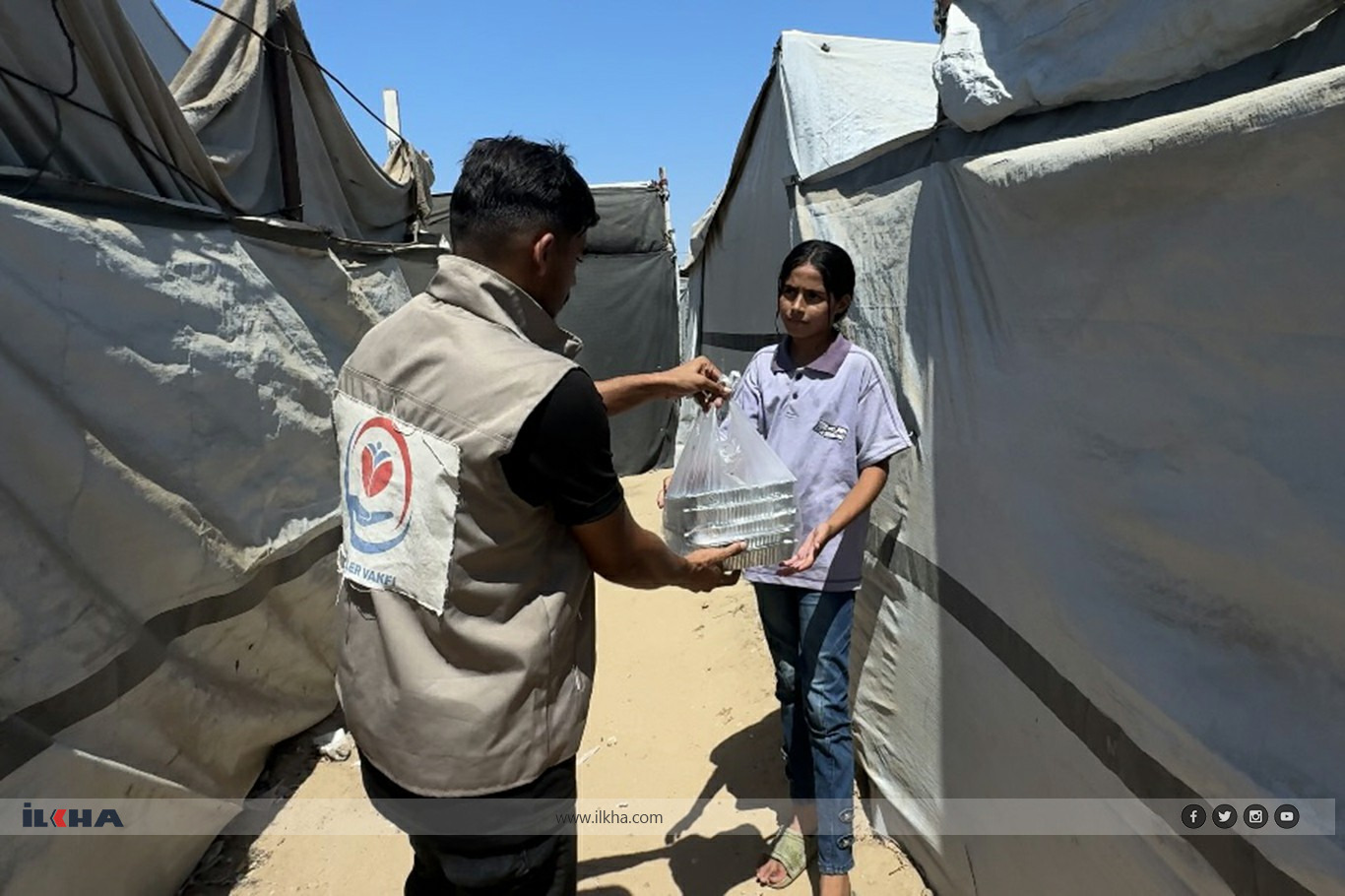 Orphans Foundation delivers daily hot meals to needy families in Gaza