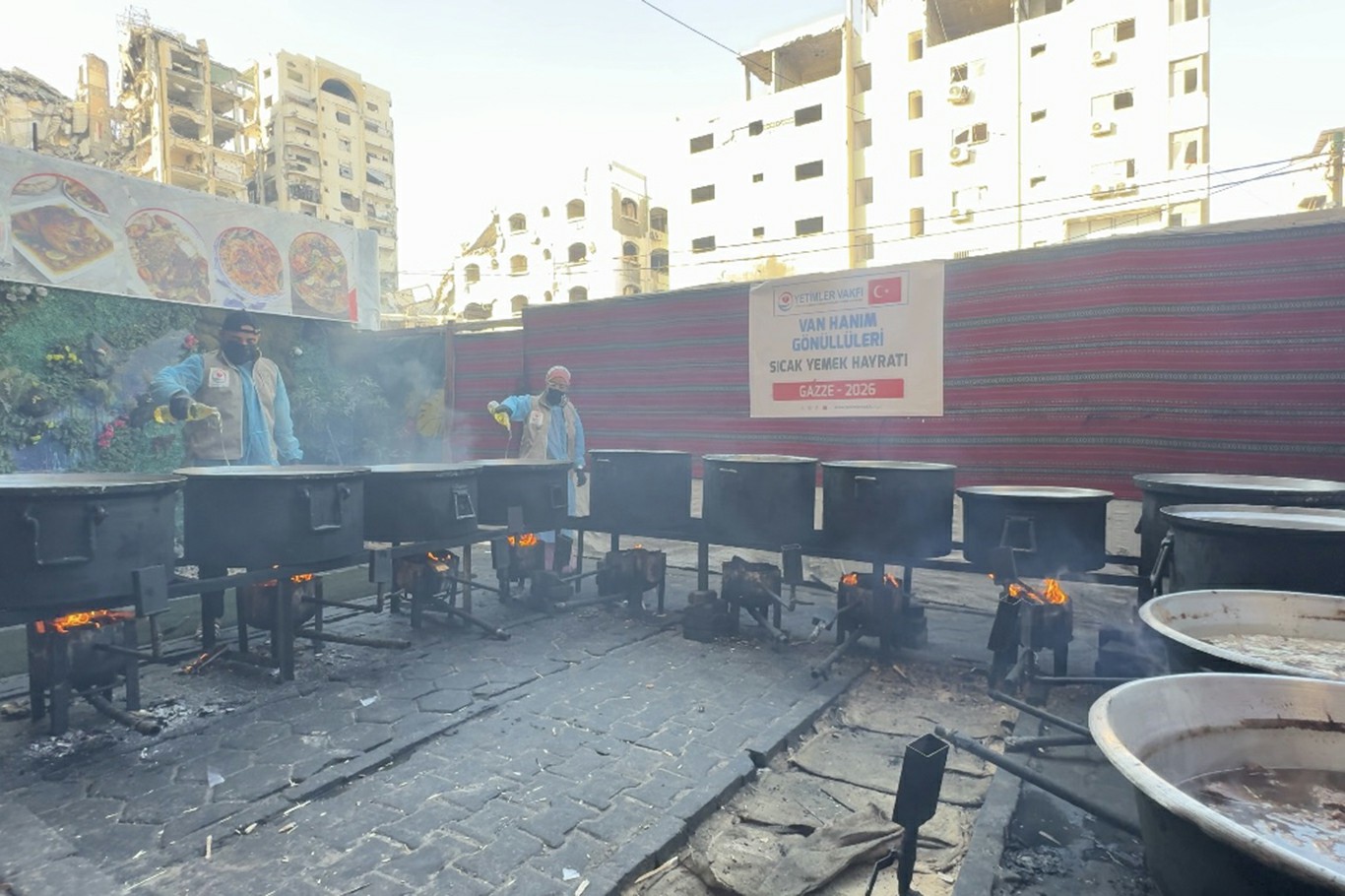 وەقفی یەتیمەکان بەردەوامە لە چالاکییەکانی لە کەرتی غەززە