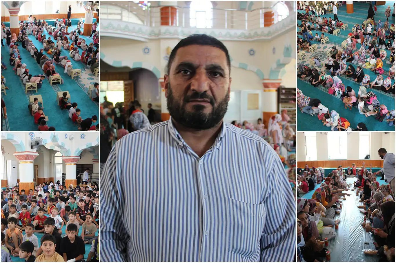 Gaziantep'te yaz Kur'an kursu öğrencilerine anlamlı veda 
