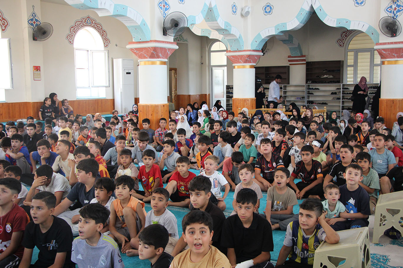 Gaziantep'te yaz Kur'an kursu öğrencilerine anlamlı veda 