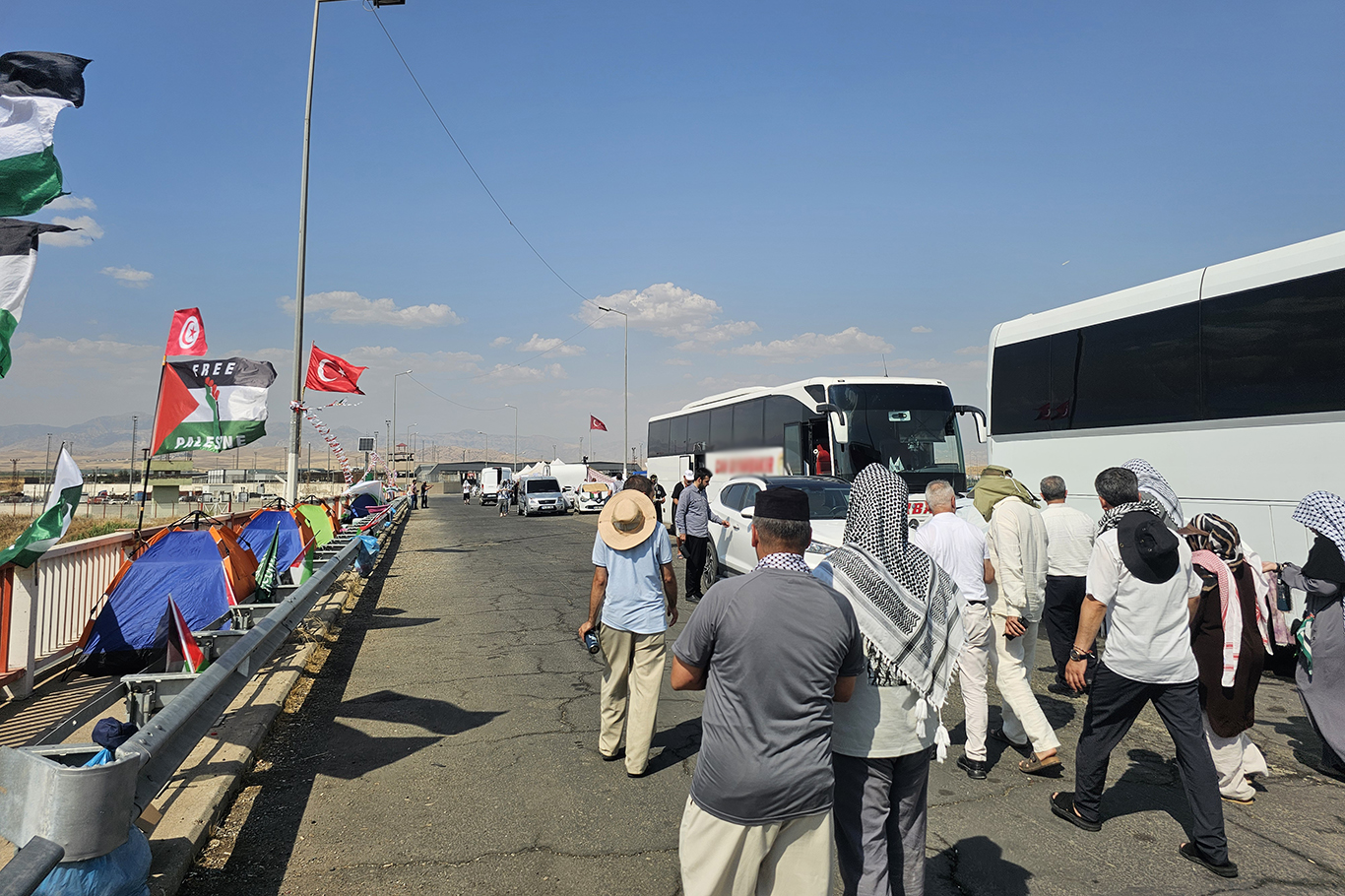 HUDA PARê çalakvanên Filistînî ziyaret kirin