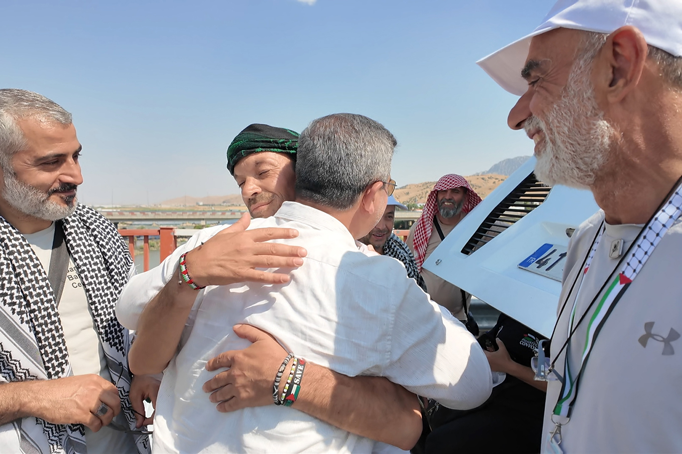 HUDA PARê çalakvanên Filistînî ziyaret kirin