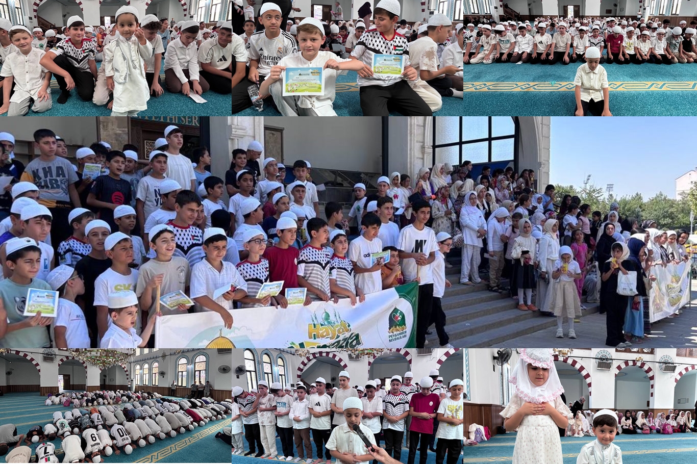 Hundreds of children gather in Siirt for “Life Is Beautiful with Prayer” event