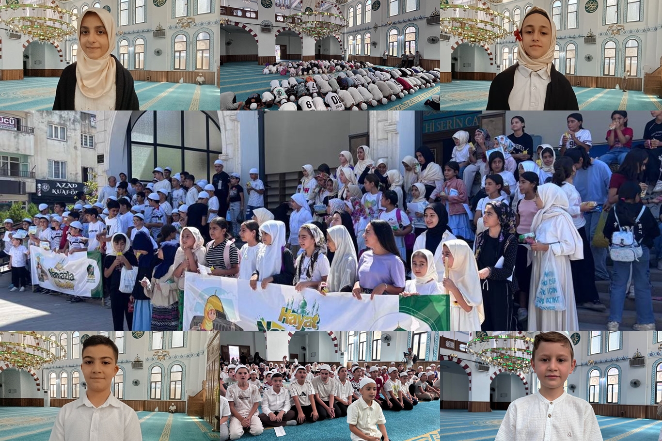 Siirt’te yüzlerce çocuk yaz tatillerini ekran başında değil Kur’an ve namaz öğrenerek değerlendirdi