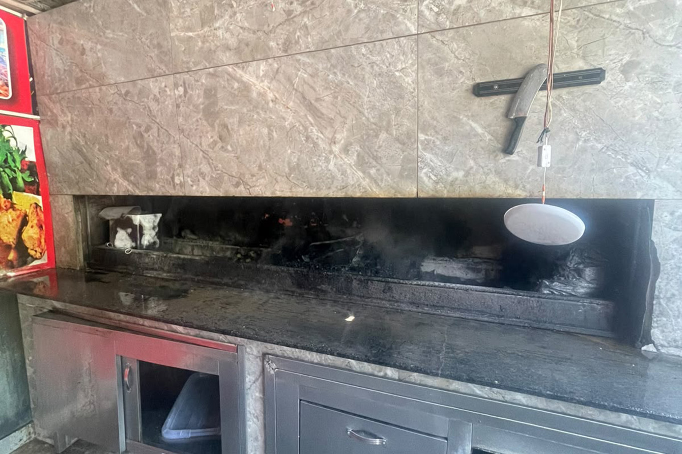 Batman'da bacadaki yangın paniğe neden oldu
