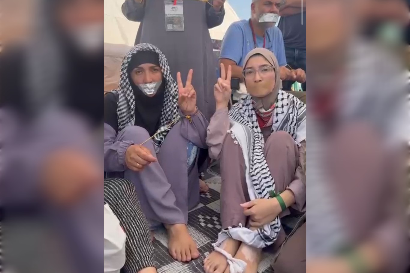 کاروانی فەلەستین کە بۆ پشتیوانی لە فەلەستین لە بۆسنە بەڕێوەکەوت و لە دەروازەی ئیبراهیم خەلیل ڕێگری لێکراوە دەستی بە مانگترن لە خواردن کرد.