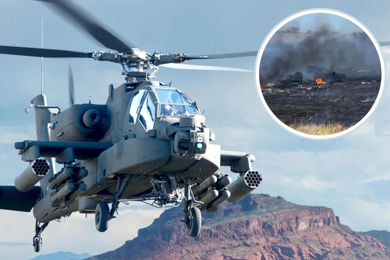 US Army grounds Apache training flights after fatal Texas helicopter crash