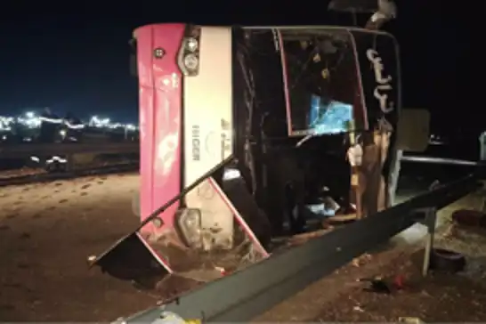 Six killed, 31 injured in passenger bus crash in Algeria
