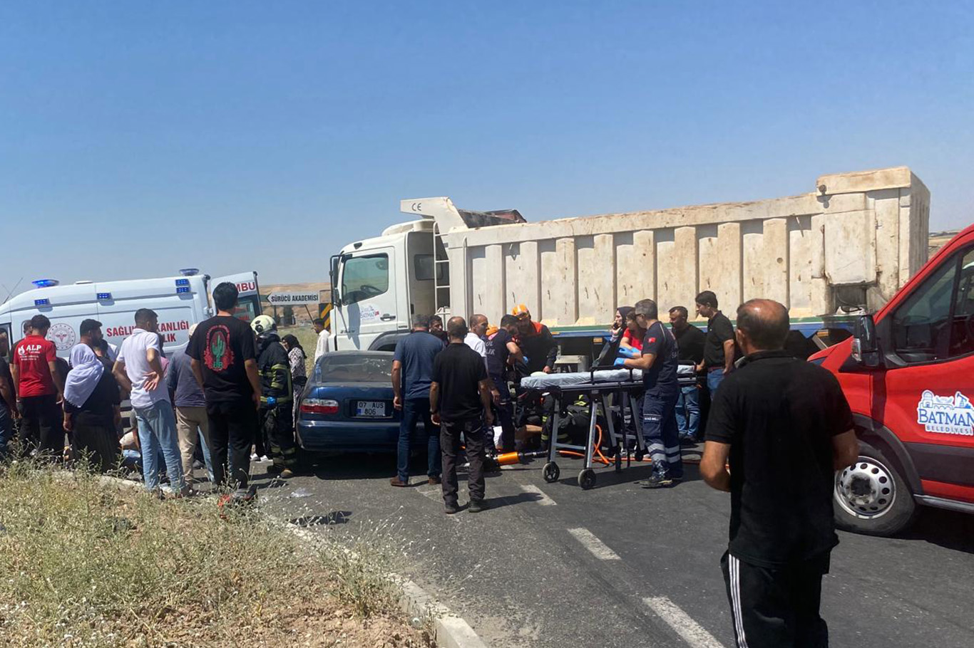 Sürücü Akademisi Kavşağı'nda kazalara karşı önlem talebi