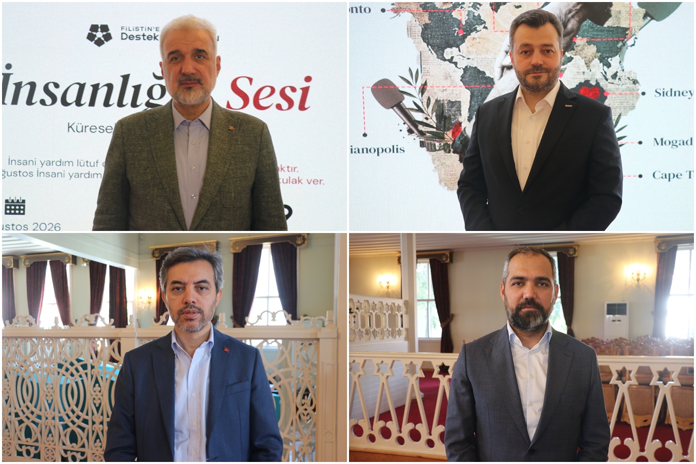 Gazze için 19 ülkede eş zamanlı "Küresel Vicdan" çağrısı yapılacak