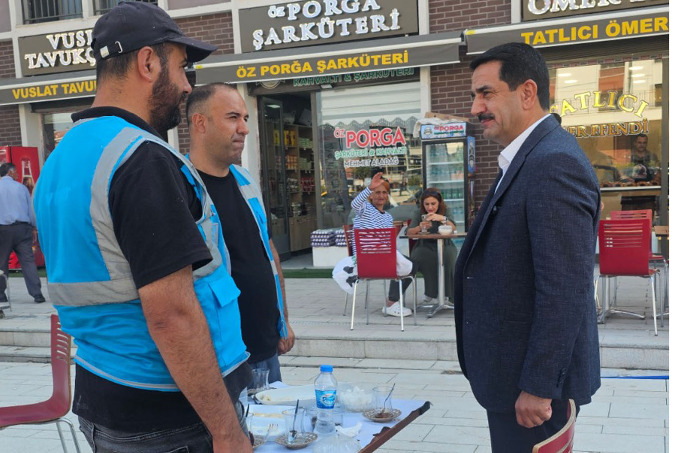 Battalgazi Belediye Başkanı Taşkın'dan yeni çarşı esnafınına ziyaret 