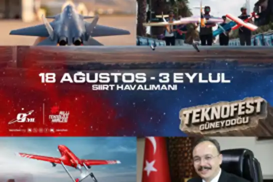 TEKNOFEST 2026 kapsamında Siirt’te Savaşan İHA Yarışması için ücretsiz ulaşım desteği