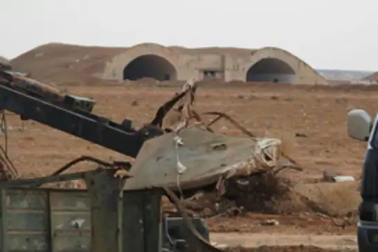 Israeli warplanes strike military airport in northern Syria