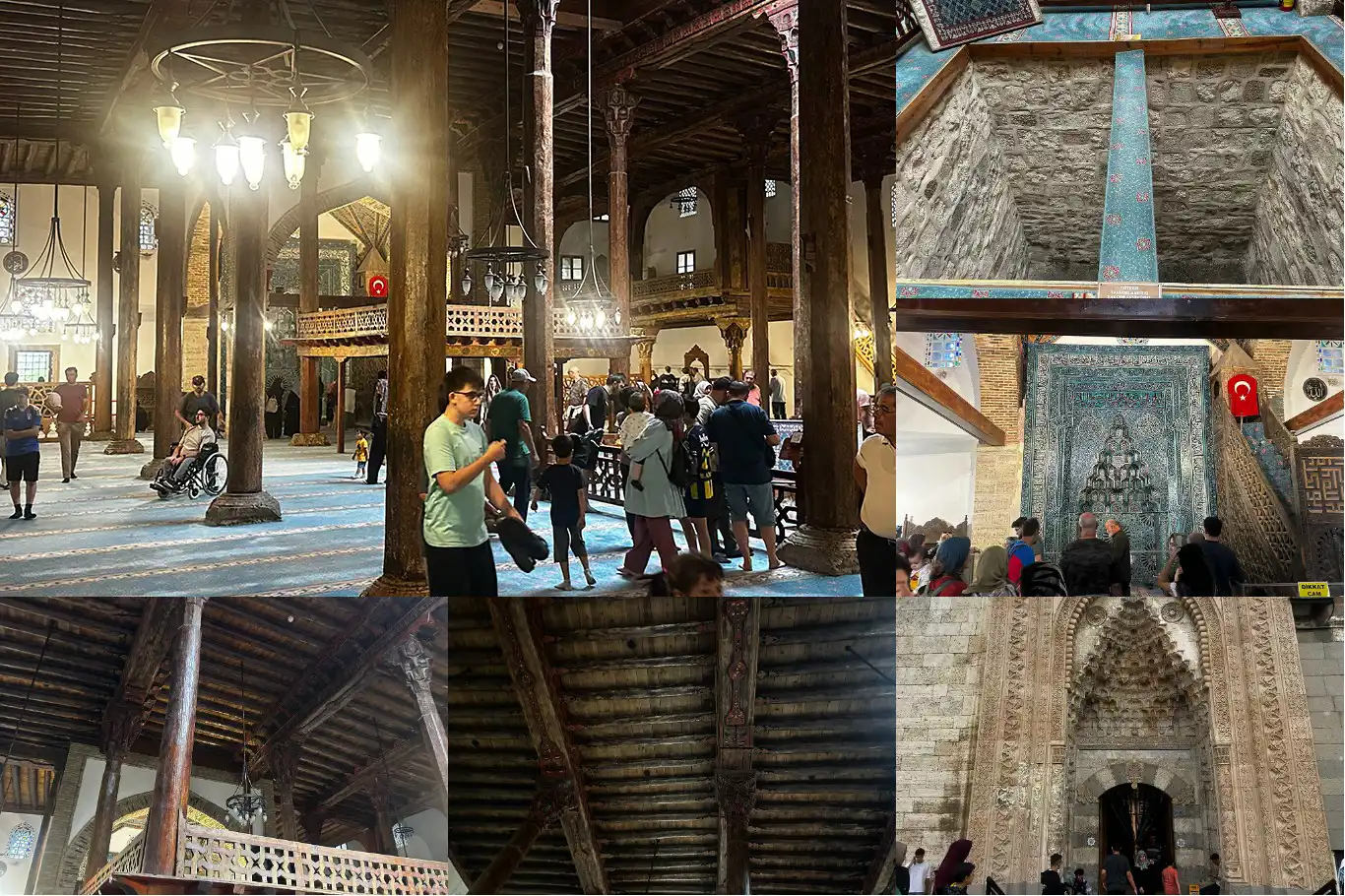 13'üncü yüzyıldan günümüze uzanan Eşrefoğlu Camii yaz aylarında ziyaretçilerini ağırlıyor