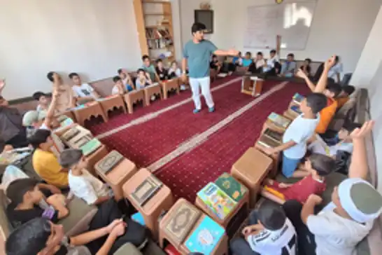 Şanlıurfa'da çocuklar yaz tatilinde Kur'an-ı Kerim öğreniyor