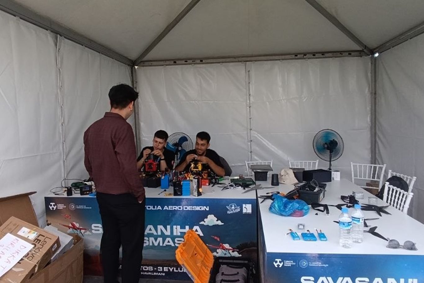 Siirt'te TEKNOFEST heyecanı: Savaşan İHA yarışmaları başladı