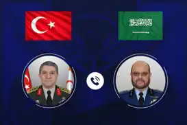 Genelkurmay Başkanı Bayraktaroğlu Suudi mevkidaşıyla görüştü
