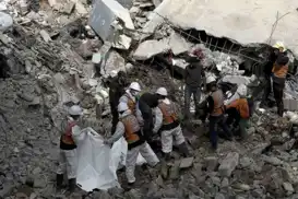 پیکر ۱۱۲ شهید در غزه از زیر آوار بیرون آورده شد