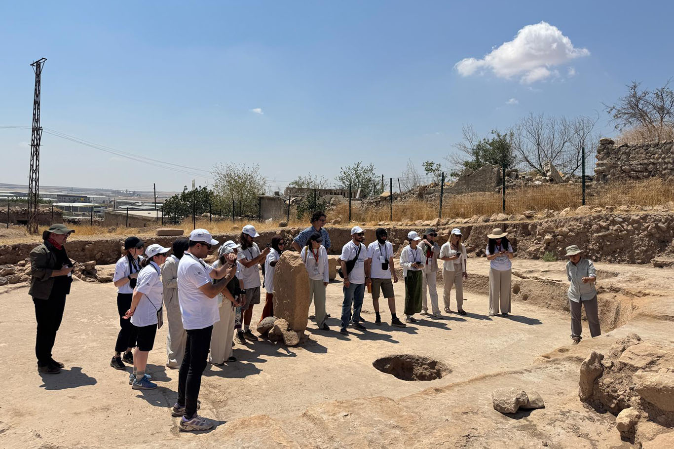 Şanlıurfa'da UNESCO gönüllüleri Taş Tepeler'de ağırlandı