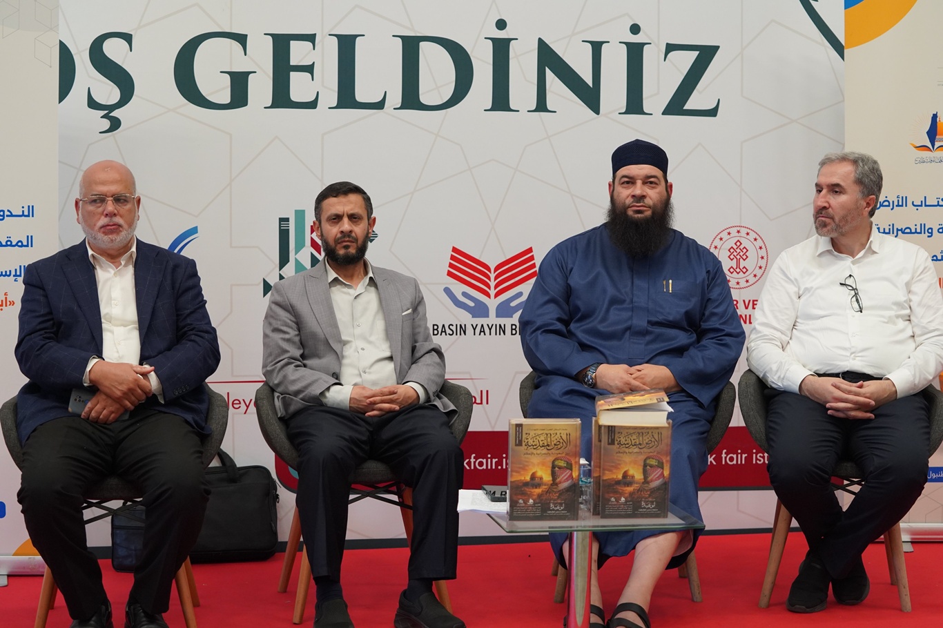 Filistin Alimler Birliği, Arapça Kitap Fuarı'nda şehitlerin kitaplarını tanıttı