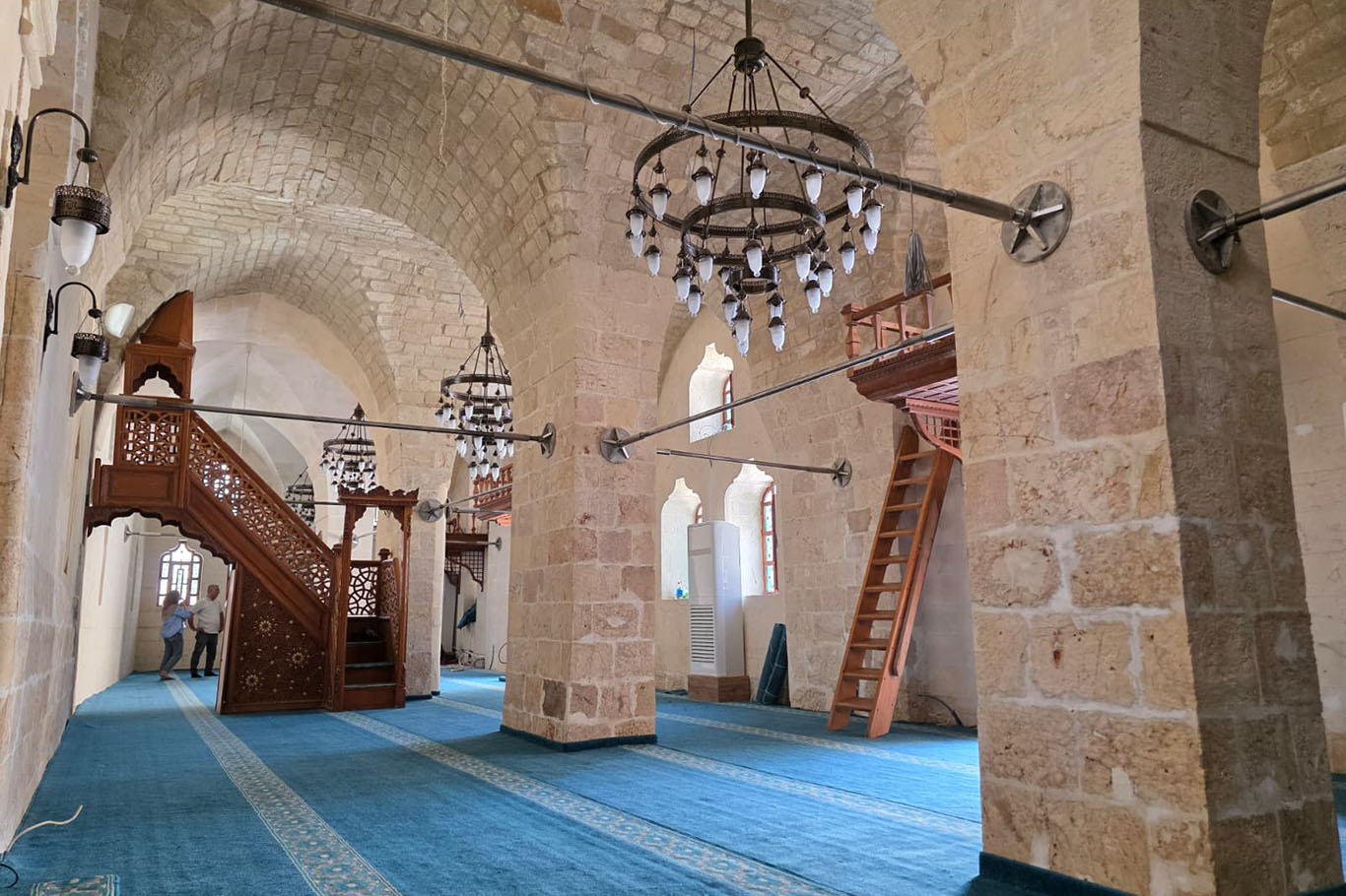 Şanlıurfa'da tarihî Mahmutpaşa Camii yeniden ibadete açılıyor