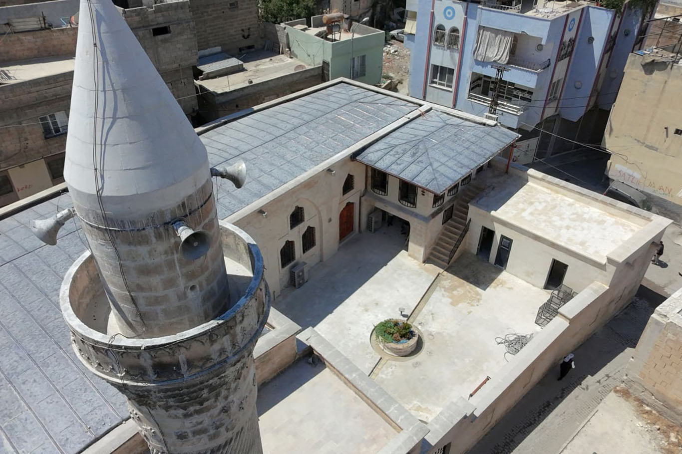 Şanlıurfa'da tarihî Mahmutpaşa Camii yeniden ibadete açılıyor