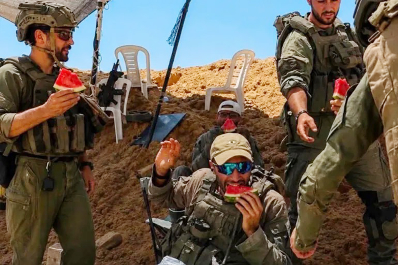 İşgalcilerin "hırsızlığı" sınır tanımıyor: Bu kez Filistin'in karpuzunu çaldılar