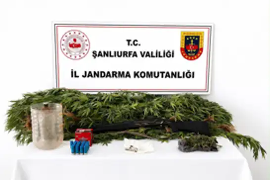 Şanlıurfa'da uyuşturucu ele geçirildi