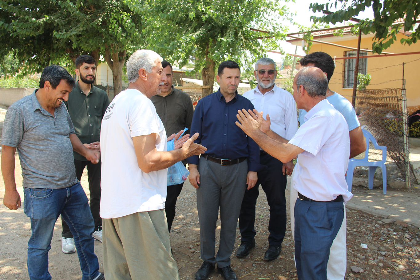 HÜDA PAR Bismil İlçe Başkanı Balık: Çeltikli Mahallesi hizmet bekliyor