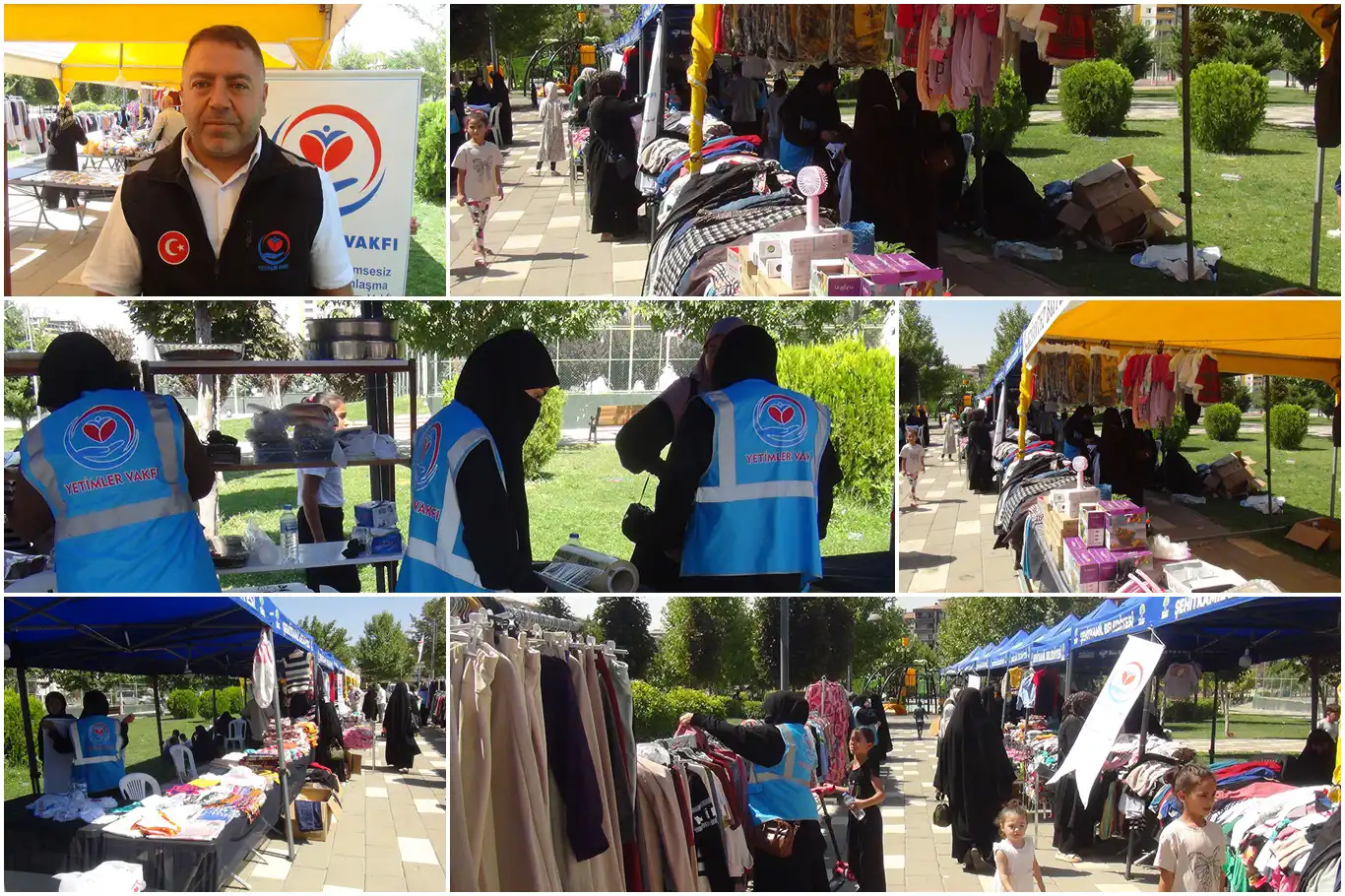 Gaziantep'te yetim çocuklar yararına kermes