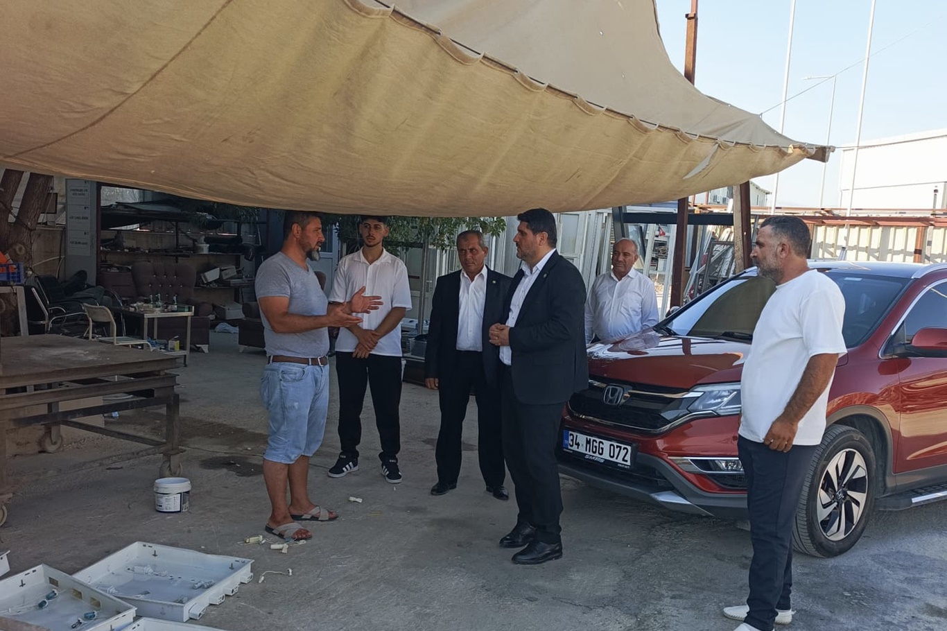 HÜDA PAR heyeti Manavgat'ta eğitimden sağlığa ilçenin sorunlarını dinledi