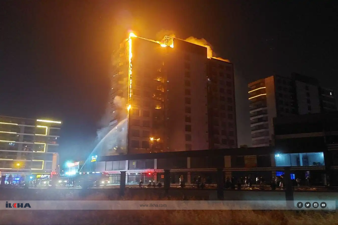 Walîyê Dîyarbekirê Zorluoglu derheqê şewata li Dîyarbekirê de agahî da