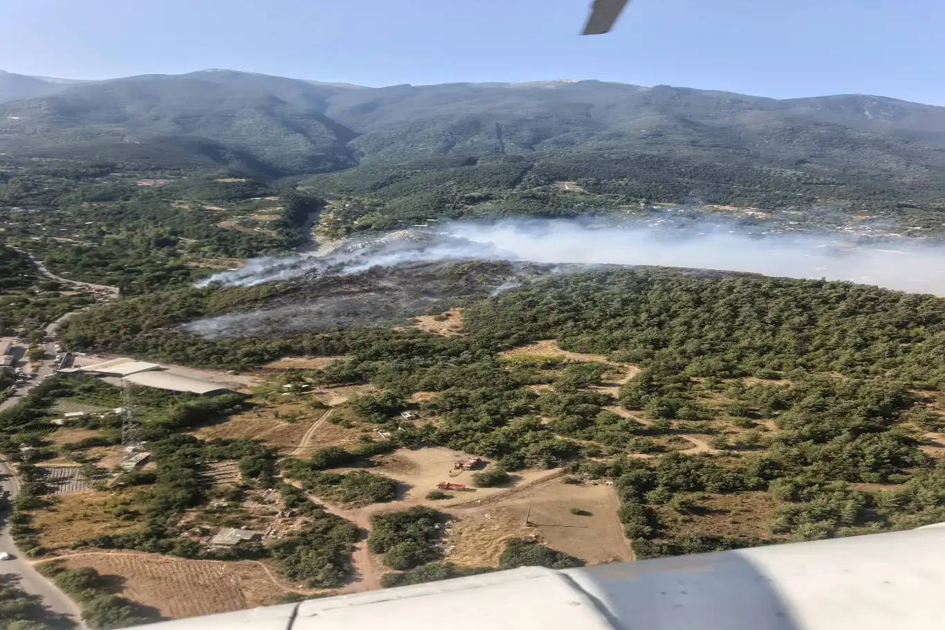 Bursa’da 3 ayrı noktada orman yangını