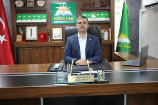 HÜDA PAR Gaziantep İl Başkanı Kaya'dan Mevlid Kandili mesajı