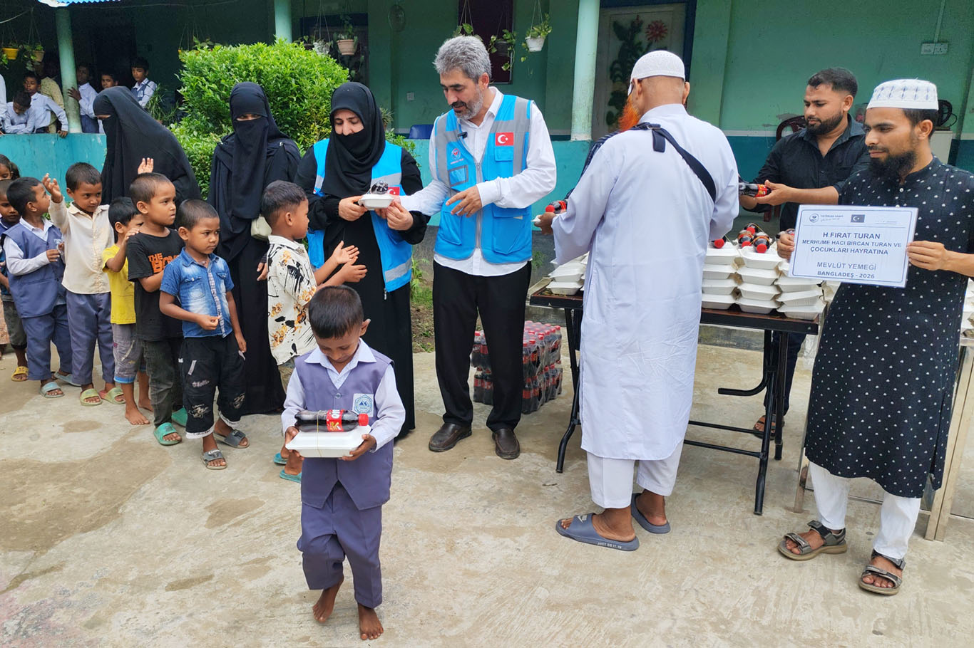 Orphans Foundation provides meals to orphans and needy families in Bangladesh