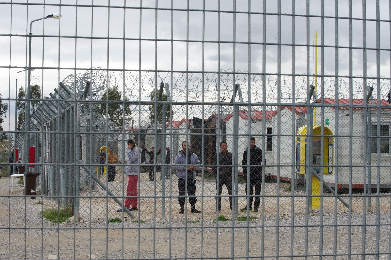 Migrants escape from detention center in Greece