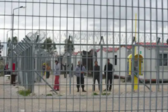 Migrants escape from detention center in Greece