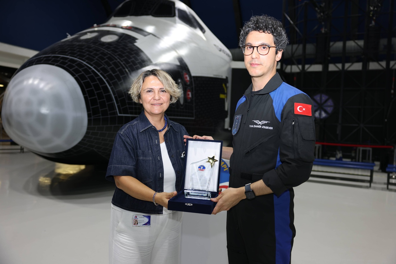 Türkiye'nin ikinci astronotu Uzay Kampı'nda gençlerle buluştu