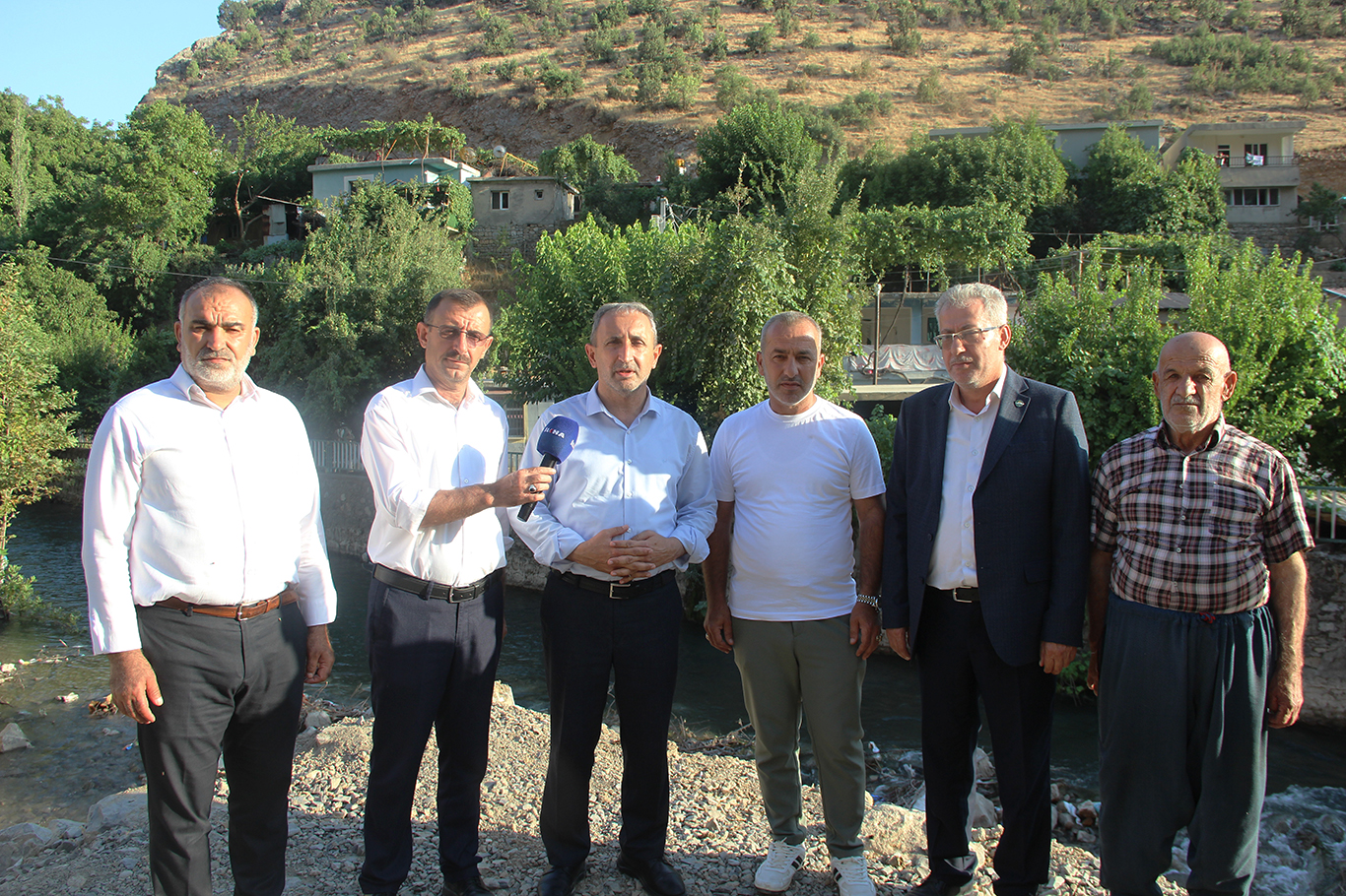 HÜDA PAR MİLLETVEKİLİ DEMİR, TAŞDELEN KÖYÜNDEKİ BARAJ TEHLİKESİNE DİKKAT ÇEKTİ