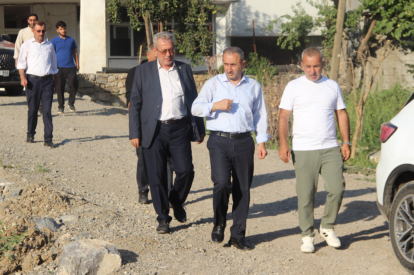 HÜDA PAR MİLLETVEKİLİ DEMİR, TAŞDELEN KÖYÜNDEKİ BARAJ TEHLİKESİNE DİKKAT ÇEKTİ