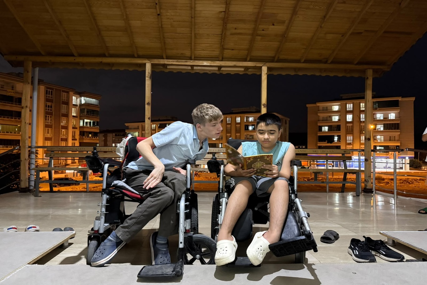 Gaziantep'te iki arkadaşın Kur'an-ı Kerim öğrenme azmi örnek oluyor