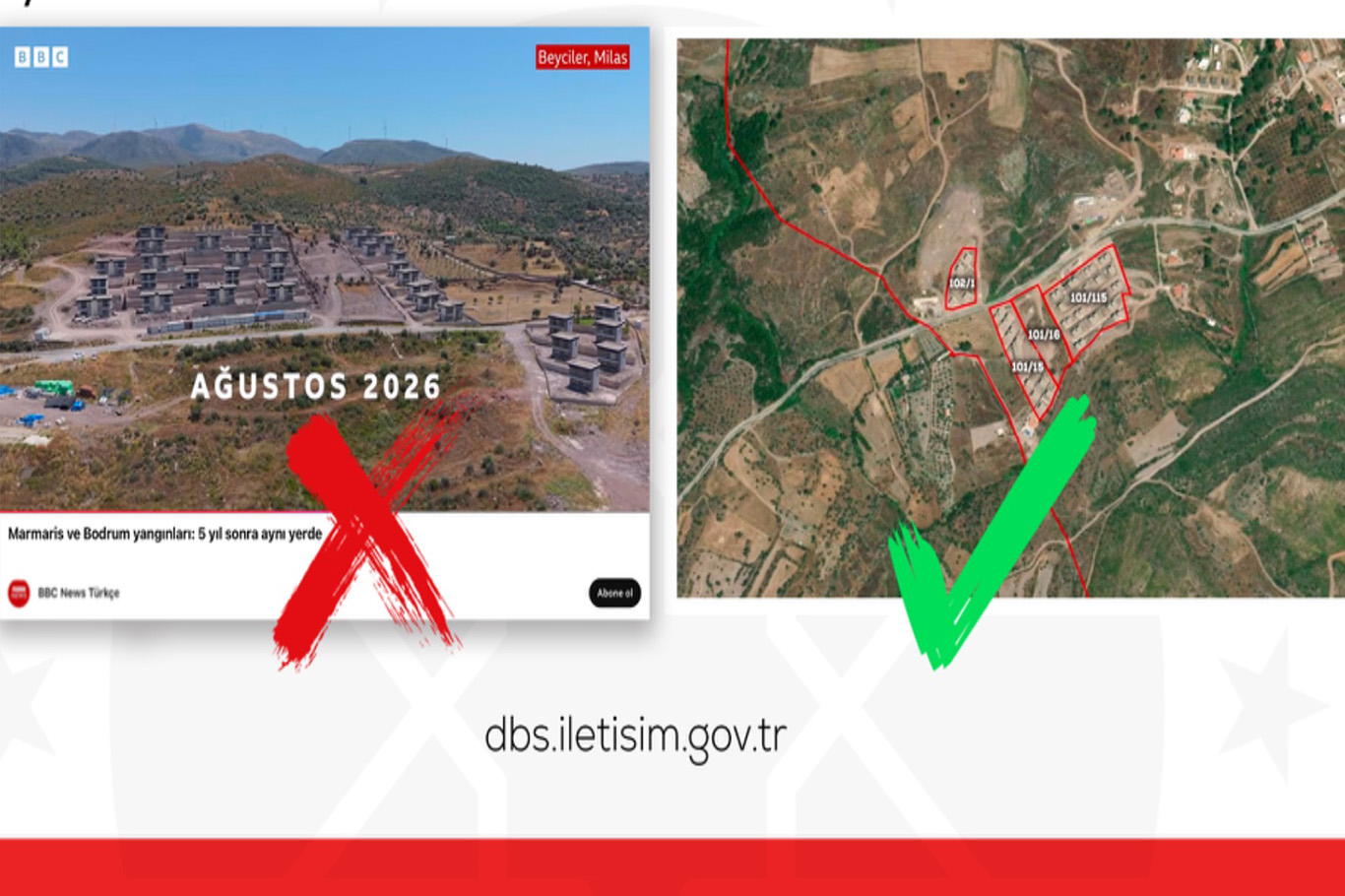 DMM: Yanan orman alanlarının yapılaşmaya açıldığı iddiası gerçek dışı